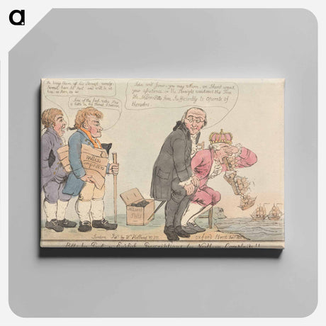 アートパネル-Pills for Paul; Or, English Prescriptions for Northern Complaints
 - イェール大学アートギャラリー Canvas.