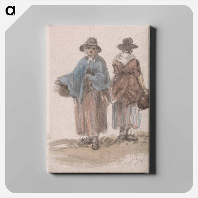 アートパネル-Welsh Peasant Women
 - イェール大学アートギャラリー Canvas.