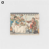 アートメモ帳-John Bull Taking a Lunch - or Johnny's Purveyors Pampering His Appetite with Dainties From All Parts of the World
 - イェール大学アートギャラリー Memo.