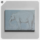 アートパネル-An Elephant
 - イェール大学アートギャラリー Canvas.
