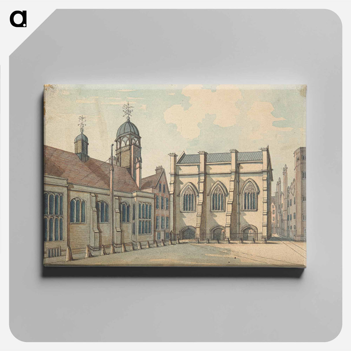 アートパネル-Lincoln's Inn Hall and Chapel
 - イェール大学アートギャラリー Canvas.