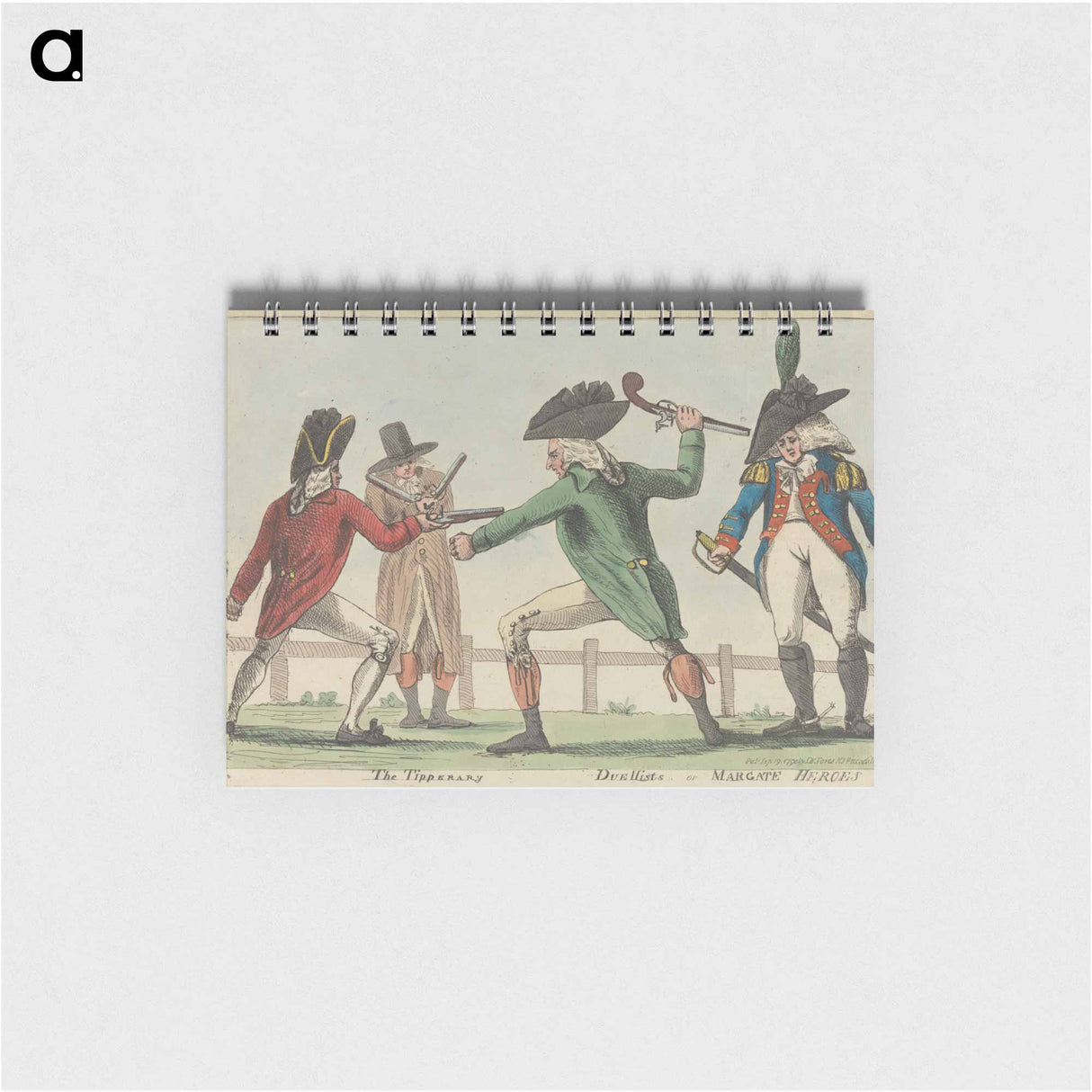 アートメモ帳-The Tipperary Duellists or Margate Heroes
 - イェール大学アートギャラリー Memo.