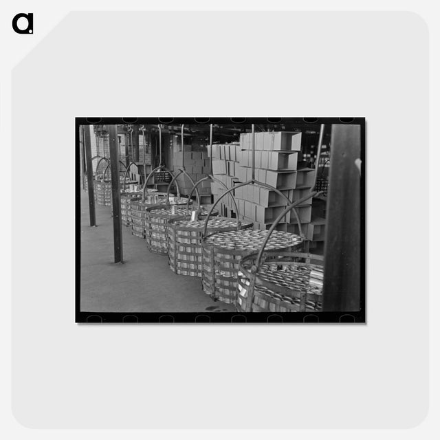 アートポストカード-Canned Peas
 - ラッセル リー Postcard.