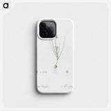 Allium obtusiflorum illustration - Pierre Joseph Redouté Phone Case.