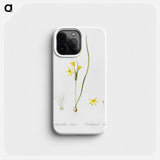 Wonder flower illustration - Pierre Joseph Redouté Phone Case.