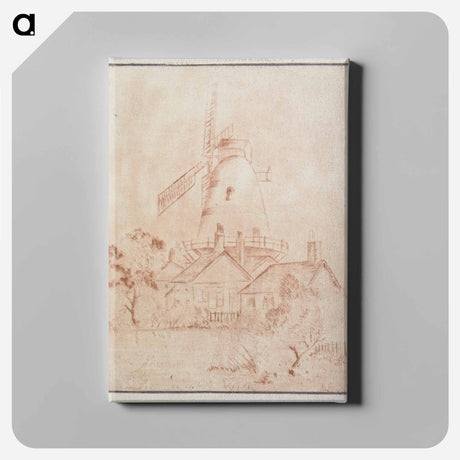 アートパネル-Old Mill near Lambeth Walk
 - イェール大学アートギャラリー Canvas.