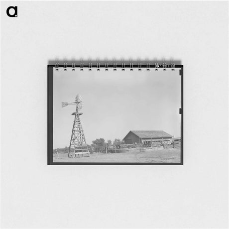 アートメモ帳-Flour Mill Loading Dock
 - ラッセル リー Memo.