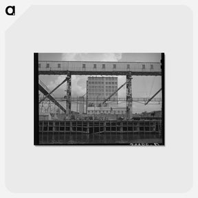 アートポストカード-Flour Mill Loading Dock
 - ラッセル リー Postcard.