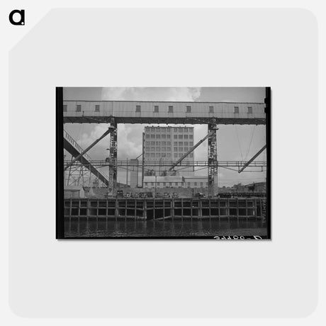 アートポストカード-Flour Mill Loading Dock
 - ラッセル リー Postcard.