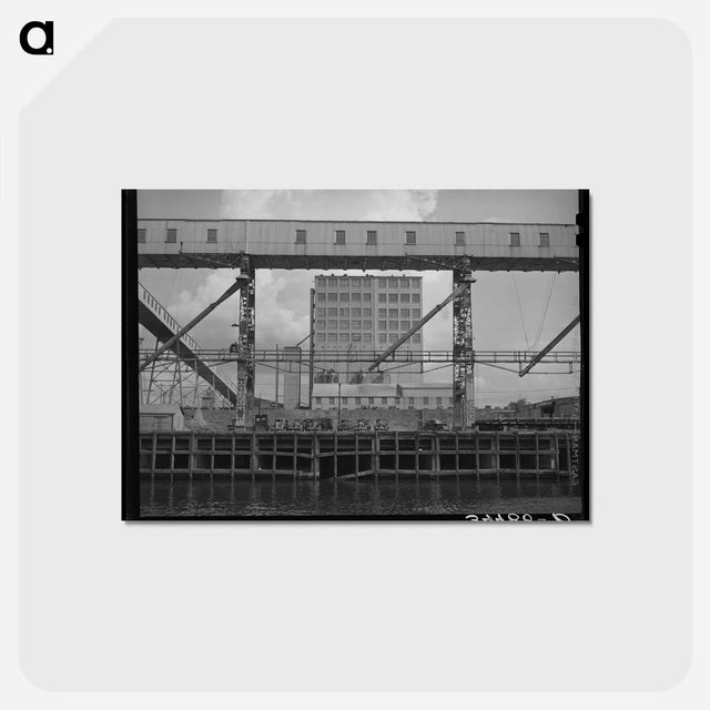 アートポストカード-Flour Mill Loading Dock
 - ラッセル リー Postcard.