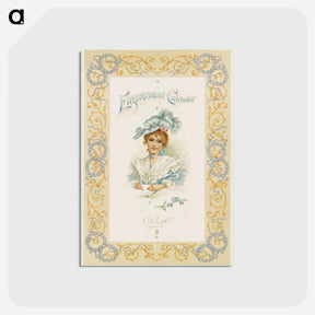 アートポストカード-Engagement Calendar
 - ボストン公共図書館 Postcard.