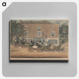 アートパネル-Coaching: The Birmingham Tally-Ho! Coaches Passing the Crown at Holloway
 - イェール大学アートギャラリー Canvas.