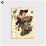 アートポストカード-Scotland
 - ボストン公共図書館 Postcard.