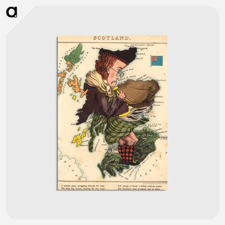 アートポストカード-Scotland
 - ボストン公共図書館 Postcard.