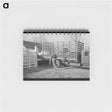 アートメモ帳-Unloading Hogs at the Stockyards
 - ラッセル リー Memo.