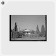 アートポストカード-Suburban House, Portland
 - ラッセル リー Postcard.