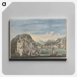 アートパネル-The taking of Porto Bello by Vice Admiral Vernon
 - イェール大学アートギャラリー Canvas.