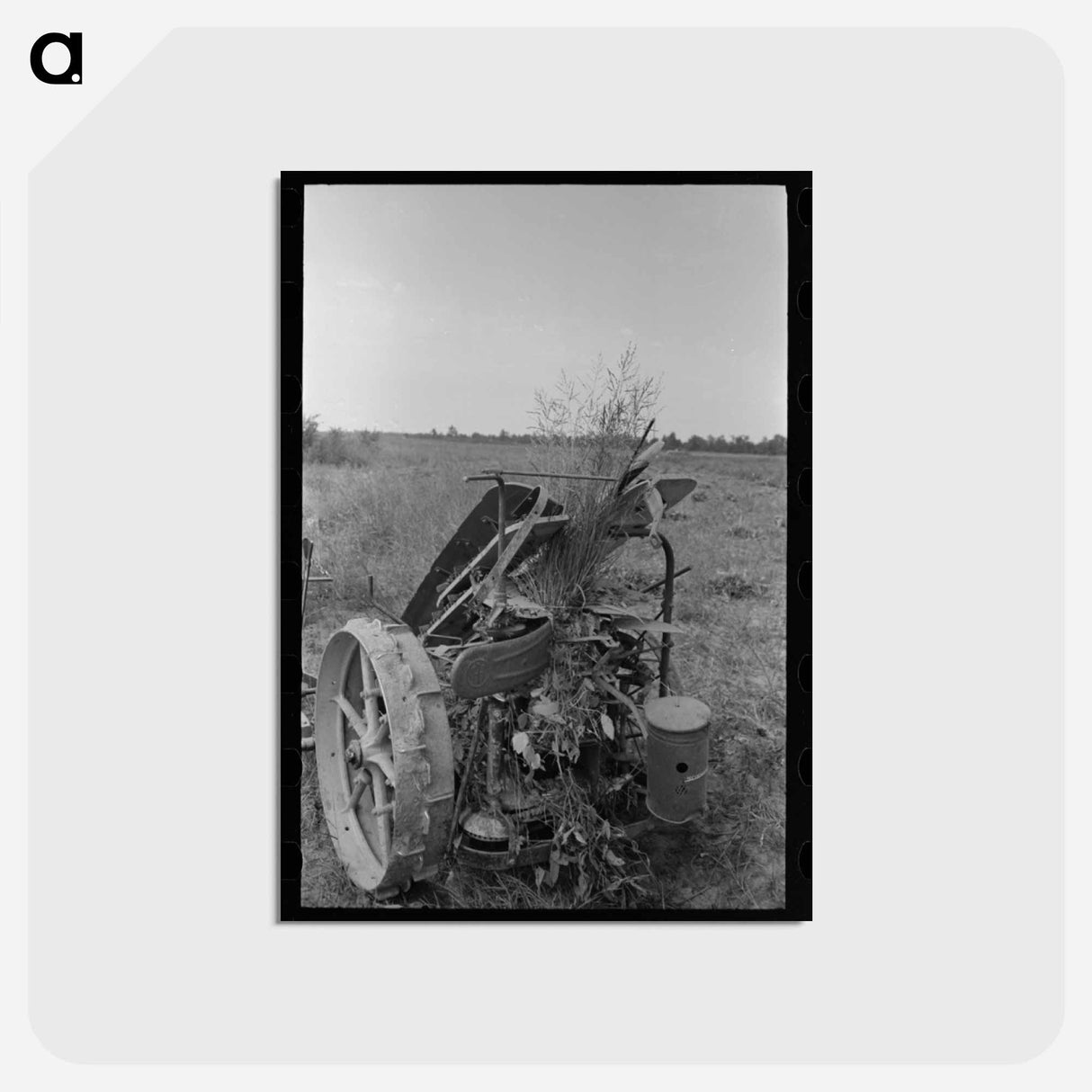 アートポストカード-Lake Dick Cooperative Repair
 - ラッセル リー Postcard.
