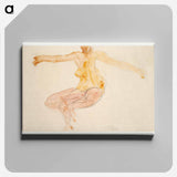 アートパネル-Nude woman dancing sensually
 - イェール大学アートギャラリー Canvas.