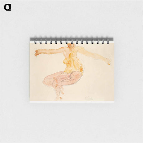 アートメモ帳-Nude woman dancing sensually
 - イェール大学アートギャラリー Memo.