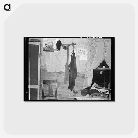 アートポストカード-Farmhouse Living Room
 - ラッセル リー Postcard.