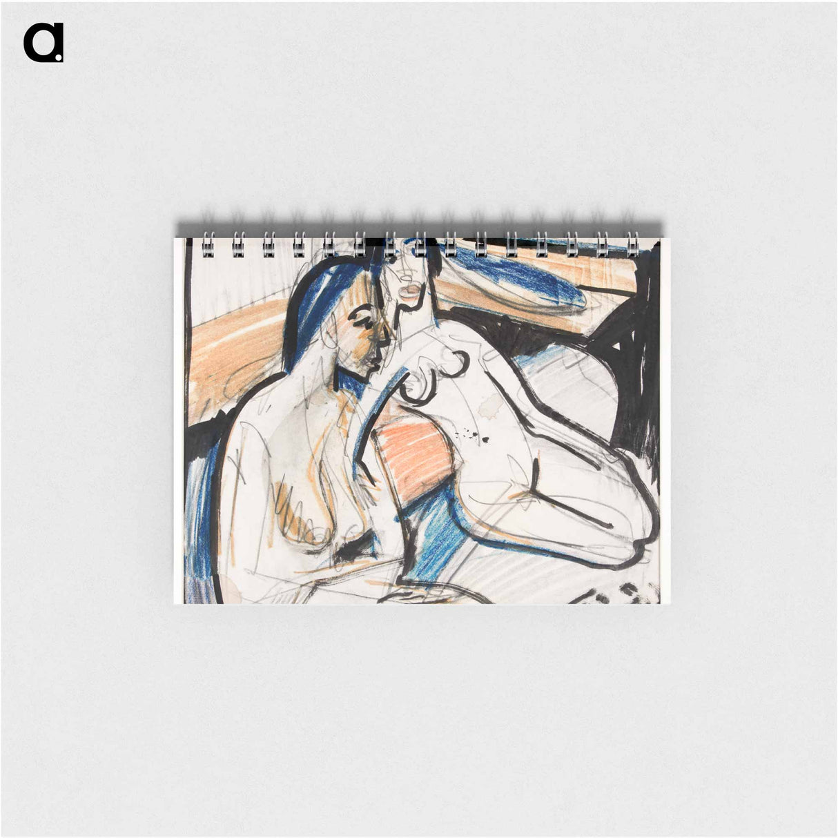 アートメモ帳-Two Seated Women in Studio
 - イェール大学アートギャラリー Memo.
