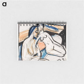 アートメモ帳-Two Seated Women in Studio
 - イェール大学アートギャラリー Memo.