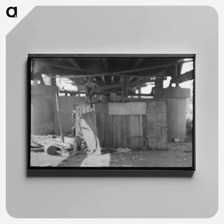 アートパネル-Bell on Old Plantation
 - ラッセル リー Canvas.