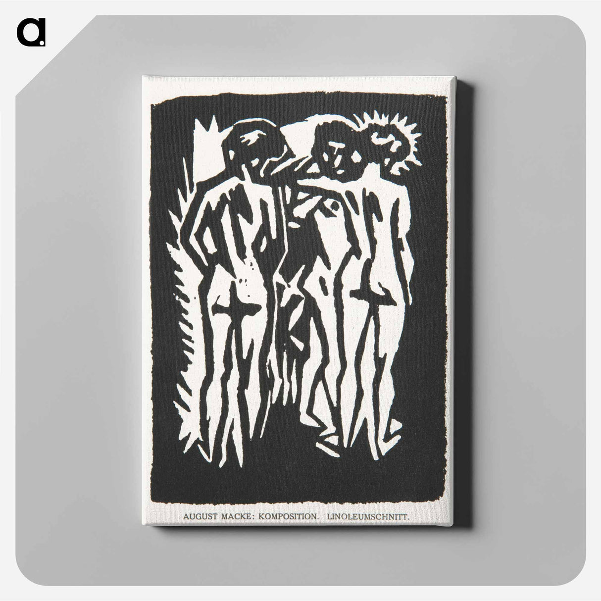 アートパネル-Three Nudes
 - イェール大学アートギャラリー Canvas.