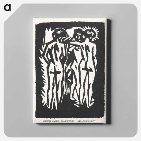 アートパネル-Three Nudes
 - イェール大学アートギャラリー Canvas.