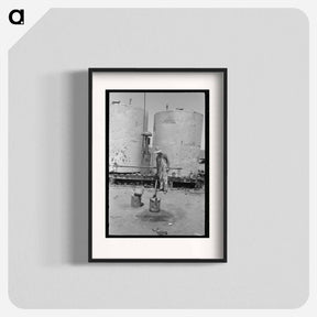 アートポスター-Pouring Gasoline
 - ラッセル リー Poster.