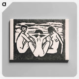 アートパネル-Three Nudes
 - イェール大学アートギャラリー Canvas.