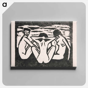 アートパネル-Three Nudes
 - イェール大学アートギャラリー Canvas.
