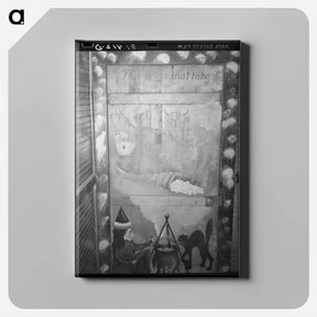 アートパネル-Drugstore Window, Washington, D.C.
 - ラッセル リー Canvas.