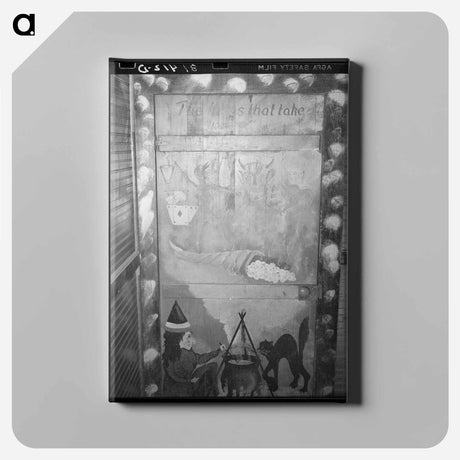 アートパネル-Drugstore Window, Washington, D.C.
 - ラッセル リー Canvas.