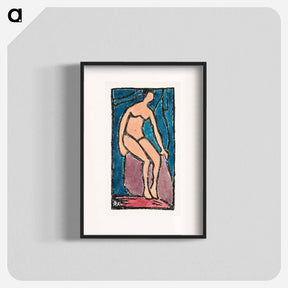 アートポスター-Seated Nude
 - イェール大学アートギャラリー Poster.