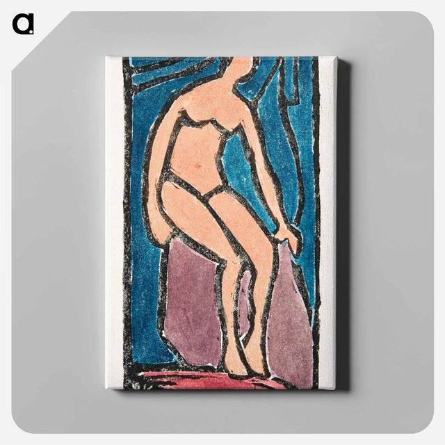 アートパネル-Seated Nude
 - イェール大学アートギャラリー Canvas.