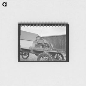 アートメモ帳-Stump farmer's wagon - ドロテア ラング Memo.