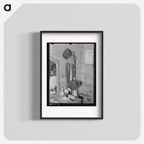 アートポスター-Marriage. Home of farm couple living near Jefferson, Texas
 - ラッセル リー Poster.