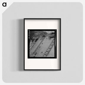 アートポスター-Shasta Dam Under Construction
 - ラッセル リー Poster.