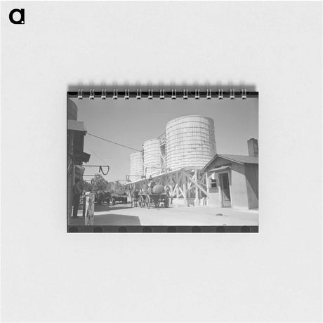 アートメモ帳-Shasta Dam Under Construction
 - ラッセル リー Memo.