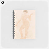 アートメモ帳-Nude, Right Knee Flexed
 - イェール大学アートギャラリー Memo.