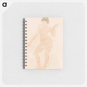 アートメモ帳-Nude, Right Knee Flexed
 - イェール大学アートギャラリー Memo.