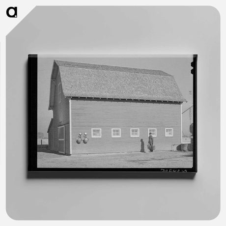 アートパネル-Sewage Disposal Plant Excavation
 - ラッセル リー Canvas.