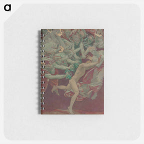 アートメモ帳-Study for the Museum of Fine Arts, Boston, Murals: Orestes and the Furies
 - イェール大学アートギャラリー Memo.