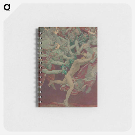 アートメモ帳-Study for the Museum of Fine Arts, Boston, Murals: Orestes and the Furies
 - イェール大学アートギャラリー Memo.