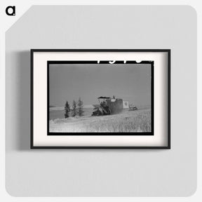 アートポスター-Walla Walla Wheat Field
 - ラッセル リー Poster.
