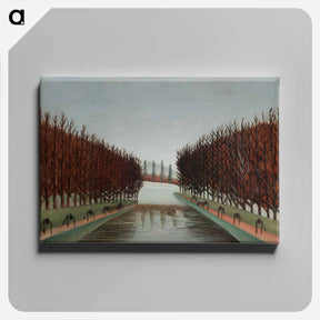 アートパネル-Le canal
 - イェール大学アートギャラリー Canvas.