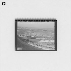 アートメモ帳-Looking across the Malheur Valley from Lincoln Bench - ドロテア ラング Memo.