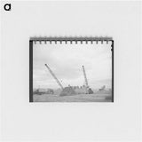 アートメモ帳-Workman at Shasta Dam
 - ラッセル リー Memo.
